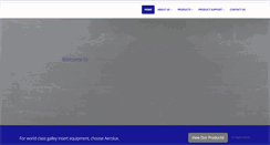 Desktop Screenshot of aerolux.co.uk